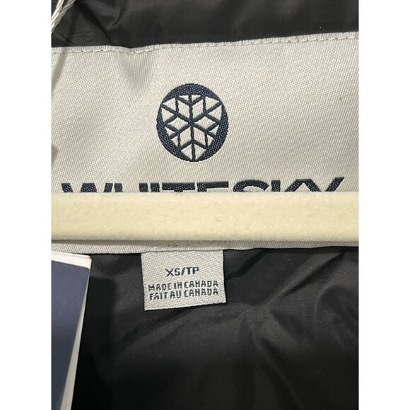 Whitesky $850 Premium Down Long Puffer Coat XS Black Water-Resistant NWT - Picture 5 of 11